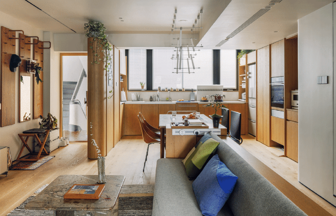 深圳110㎡非典型学区房：把主卧留给孩子，餐厅改成大书房？